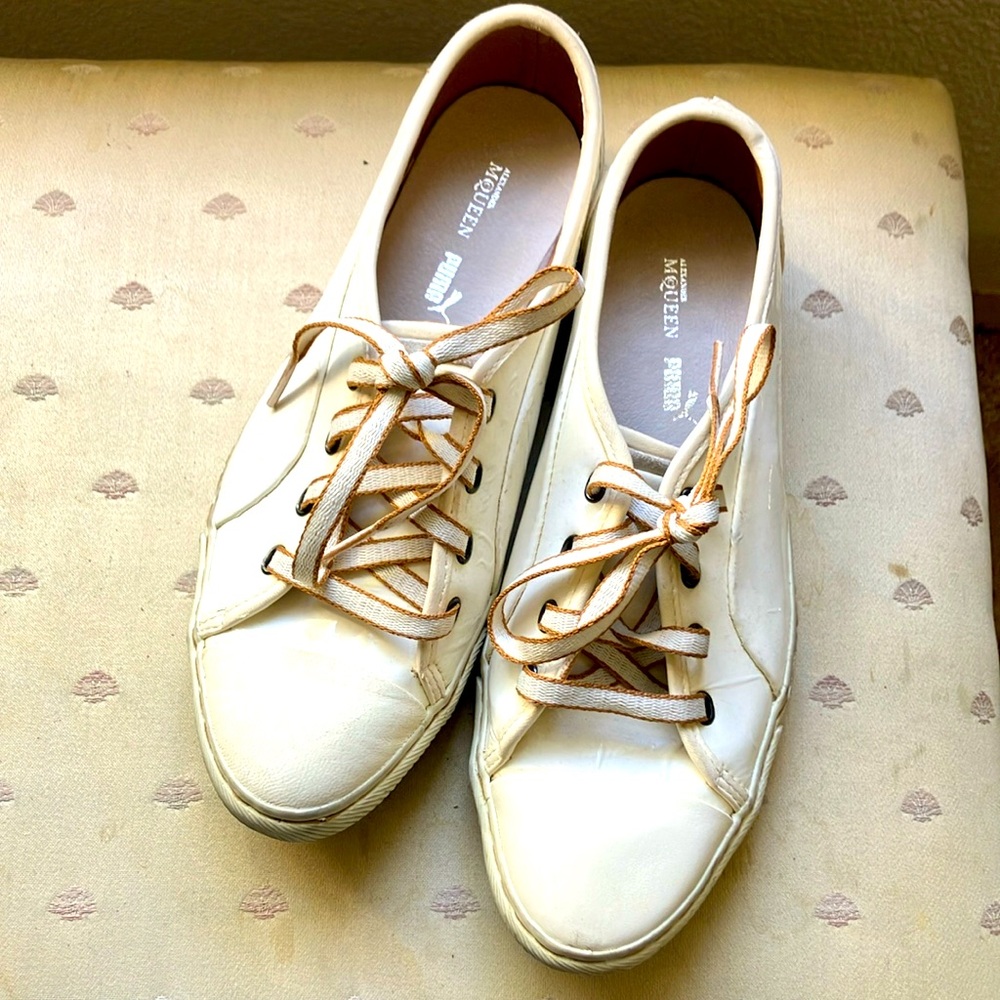 Alexander McQueen for Puma AMQ Vulcanized Limited Leather Sneakers Women’s 7US